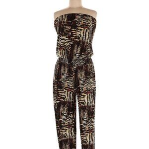 Veronica M Patterned Tube Top Jumpsuit - M